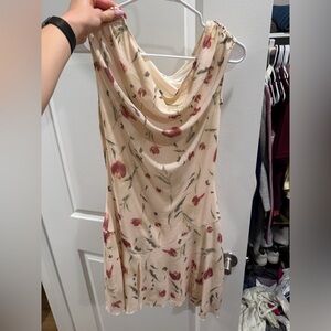 Peppermayo Cream and Pink Floral Dress